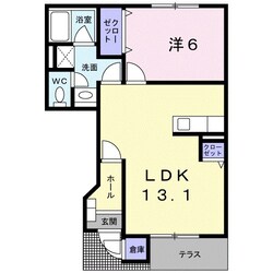 マーシャハイツ荒木　Ａの物件間取画像